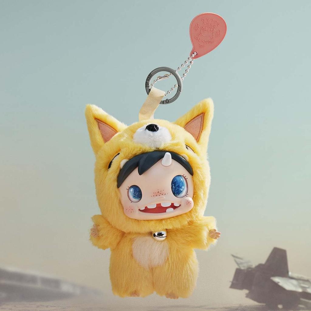 POP MART POLAR-Monster Baby Collection Series Plush Pendant Ver.1 [1 Piece] Pop Mart Gacha Gacha Blind Box Figure Plastic Model Premium Toy Soft Vinyl