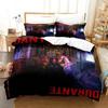 Anime Game Limbus Company Bedding Set Soft Comforter Cover With 1/2pcs Pillow Shams For Kids Adults Microfiber Quilt Cover