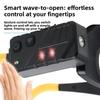 Linterna frontal LED multifuncional recargable por USB con sensor de movimiento y luz de advertencia