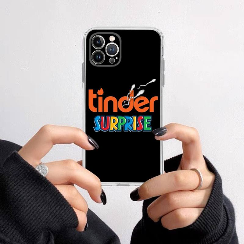 New Trolly egg KINDER JOY Surprise Phone Case For iPhone 14 13 12 11 Pro Max XS X XR SE 2020 6 7 8 Plus Mini Transparent Shell