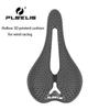 PLSELIS 3D Printed Nylon Hollow Ventilated High Short Nose Bike Saddle Road Mountain Bicycles