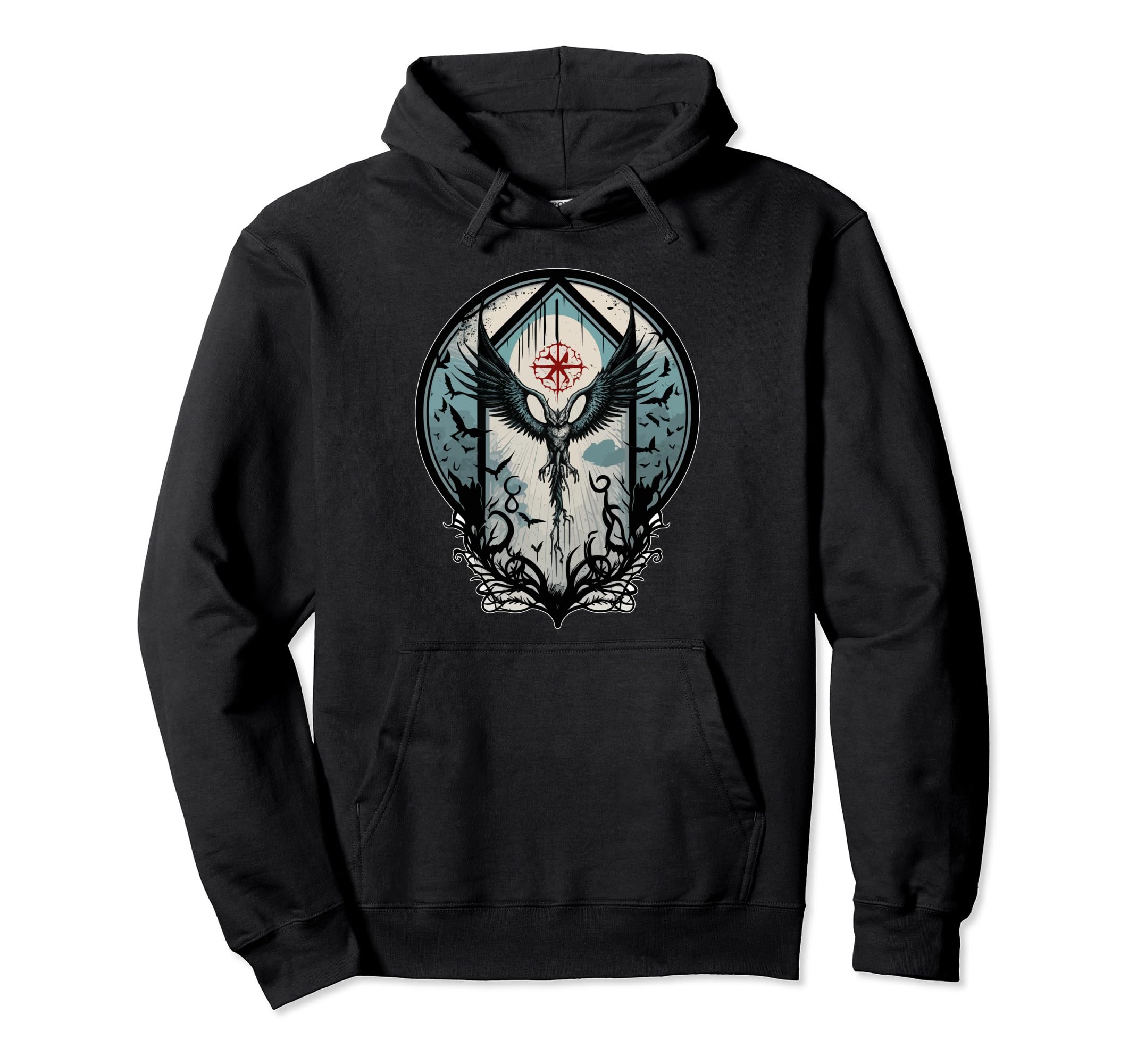 

Baphomet Occult Gothic Symbol Witch Goth Fan Hoodie чорний