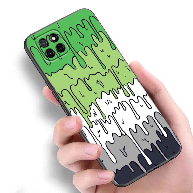 Pastell Kawaii Schmelzen Lesben Stolz LGBTQ Fall Für Samsung A21 A30 A50 A52 S A13 A22 A32 A53 A73 5G A11 A12 A31 A51 A70 A71 A72