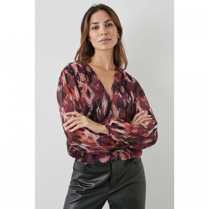 Principles Womens/Ladies Abstract Wrap Top