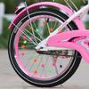 36pcs Bicycle Wheel Spoke Beads - Colorful Plastic Decoration Clips for Kids' Bike Wheels, Cycling Accessories