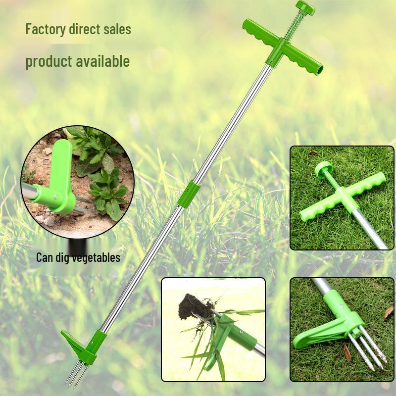 Aluminum Weeder Box: Split Design for Easy Weeding and Digging