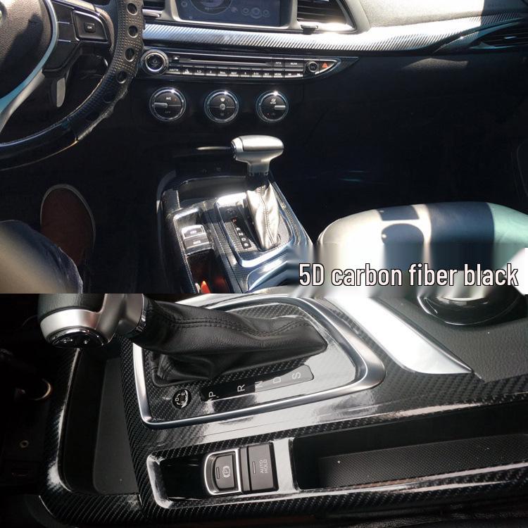 Carbon Fiber Interior Stickers for GAC Trumpchi GA6 Center Console & Gear Shift