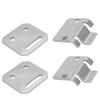 2 Sets Seat Hinge Set 1011652 1012412 Male Female Replacement for Club Car DS 1979‑Up Gas Electric Club Car