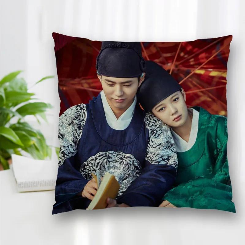 Hot Sale Custom Decorative Pillowcase Park Bo Gum Square Zippered Pillow Cover Best Nice Gift  35X35cm 45x45cm