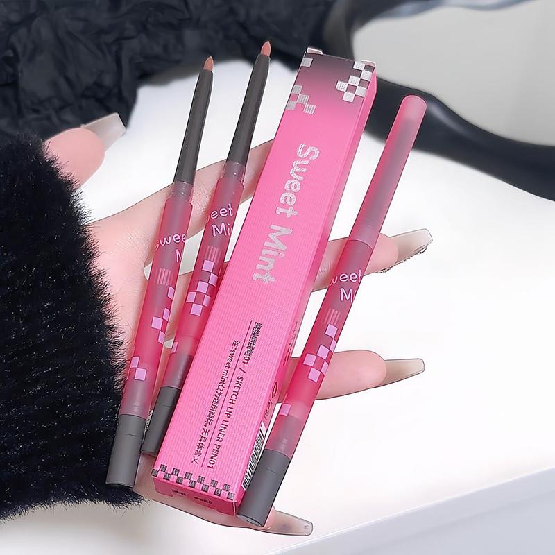 Light Sweet And Soft Matte Lip Liner Pencil Outlines The Lip Shape Lasting Not Easy To Fade Not Take Off Makeup Nude Lip Liner