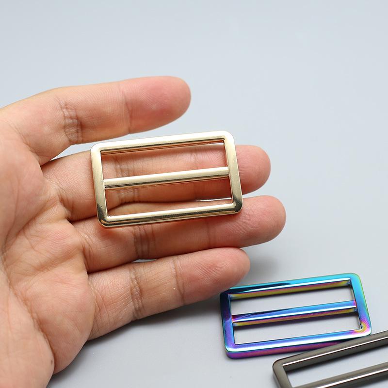 Adjustable Metal D-Ring Buckle for Backpack Straps and Shoulder Bags