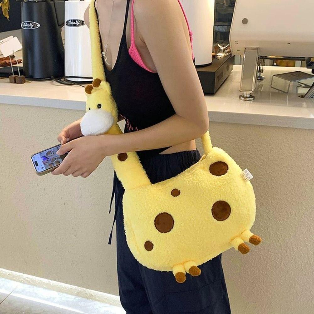 Shoulder Bags Cartoon Doll Shoulder Bag Korean Version Handbag Kawaii Coin Purses  Children