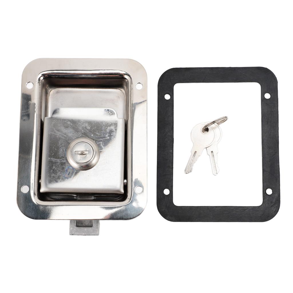 Toolbox Handle Lock Stainless Steel Rustproof High Strength RV Handle Latch for Home Office Commerci