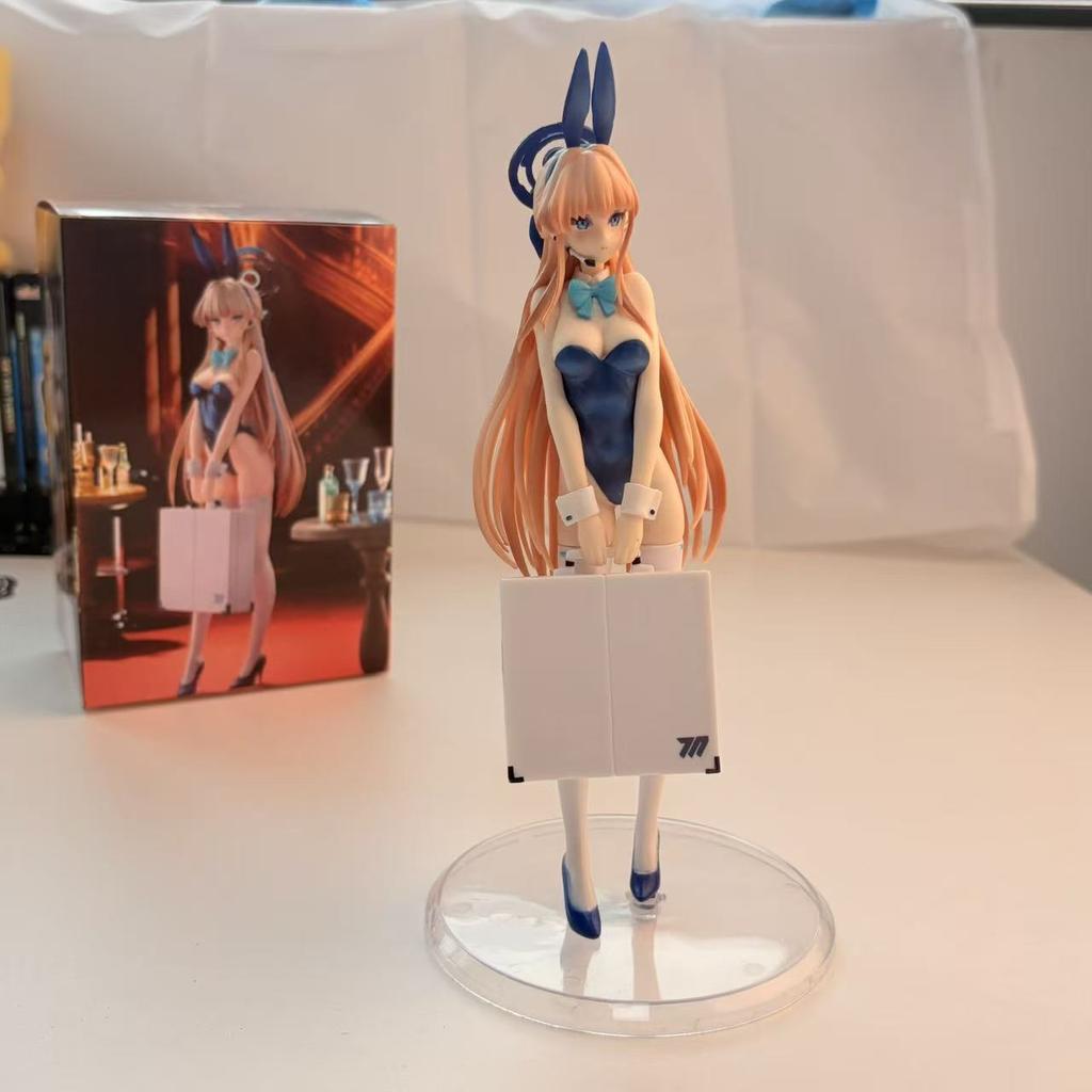 23cm Blue Archive Anime Girl Figure - Bunny Girl Figure, Figurine, Sexy Model Doll, Toy Gift, Collectible Decoration