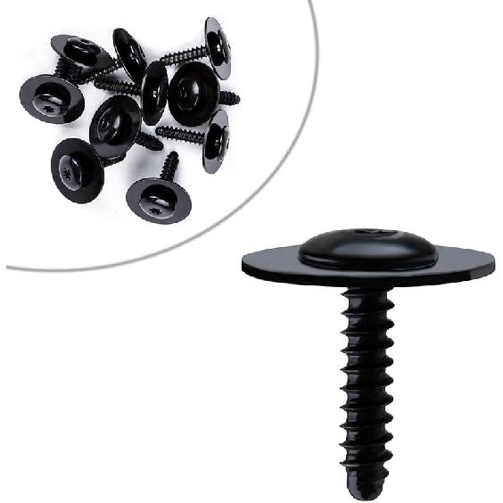 20 PCS Fender Liner Wheelhouse Liner Splash Shield Bolt Screw, 11548270 Fender Screw Compatible with GM Chevrolet Camaro Colorado Cruze Equinox