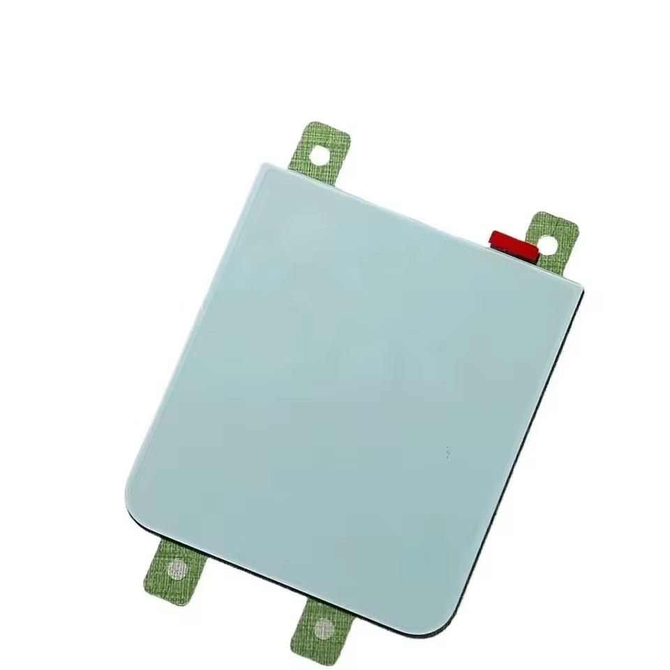 Back Glass Cover For Samsung Galaxy Z Flip 6 F741 Back Replacement Battery Case, Rear Housing Cover + Adhesive