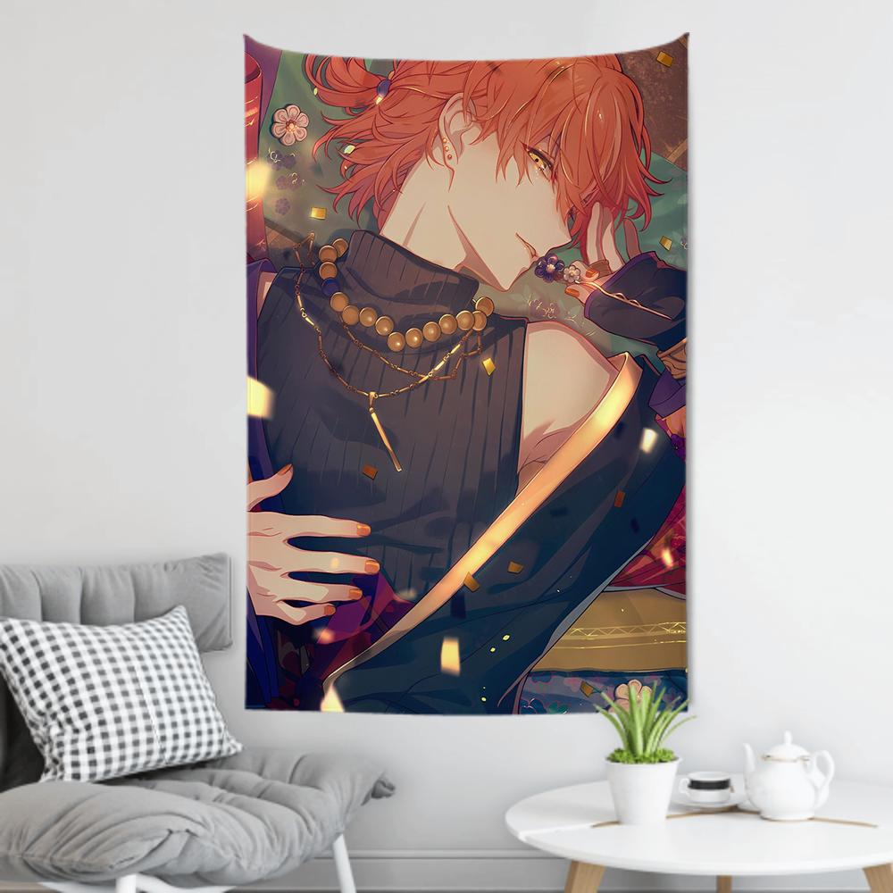 Akito Shinonome Animation PProject Sekai Tapestry Room Decor Wall Cloth Party Hanging Background Room Decor Baby Room