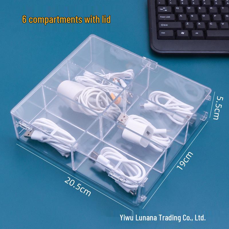 

Коробка-органайзер для кабелей с отделениями – Подставка для хранения мобильного телефона и зарядных кабелей