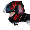 Certified Electric Motorcycle Helmet - Unisex Full Face, All-Season, Winter Warm, Safety Helmet