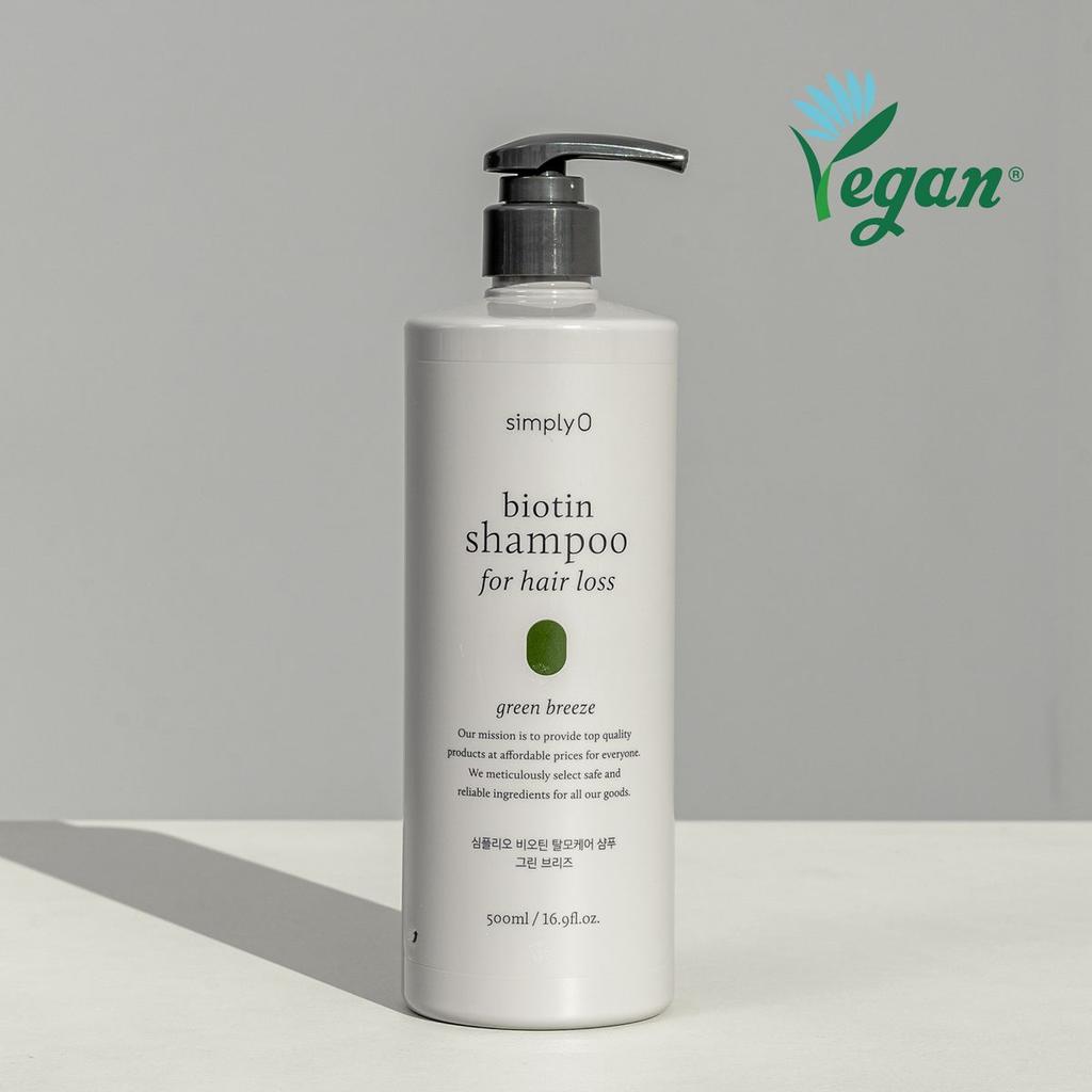 Biotin Hair Loss Shampoo 500ml Volume Hair Loss Relief Scalp Care