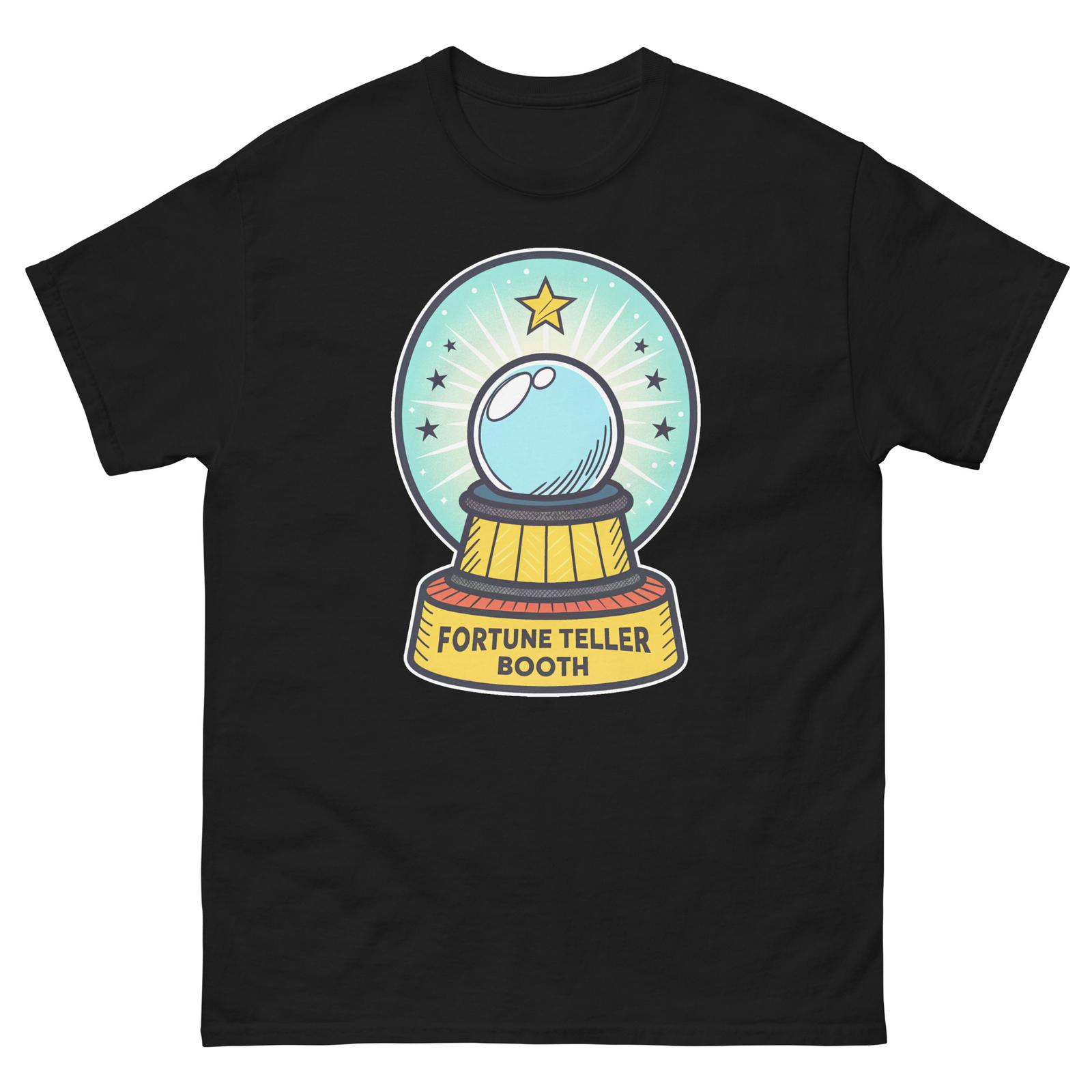 Fortune Teller Booth Carnival Fair Amusement Park T-Shirt S
