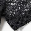 Abito da Cocktail da Donna in Pizzo Floreale Sweetheart Aderente e Svasato per Eleganti Serate