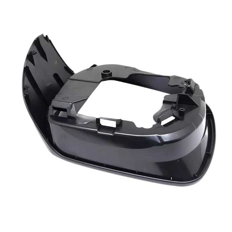Car Auto Right Rearview Door Wing Mirror Cover Housing Fit For Lexus GX460 2010- Black Plastic