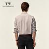 Teenie Weenie Unisex Casual Long Sleeve Lapel Shirt