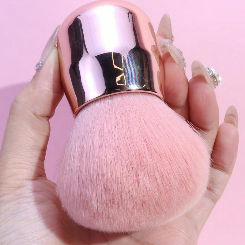 1pc Large Face Powder Brush, Makeup Brush For Nail Art Powder, Blush Brush, Makeup Brush, Soft Hair Beauty Tool Brush,Contour Powder Brush