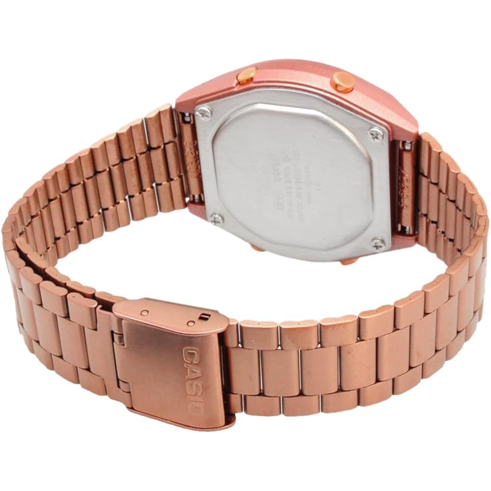 Casio Vintage Series B640WC-5A Unisex Digital Watch Rose Gold Overseas Model