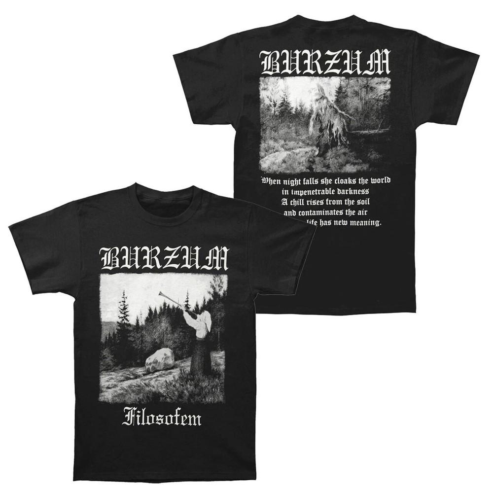 Альбом Filosofem  Винтажный Стиль Двусторонняя Перепечатка Фан Футболка S-4XL Унисекс Футболка XL