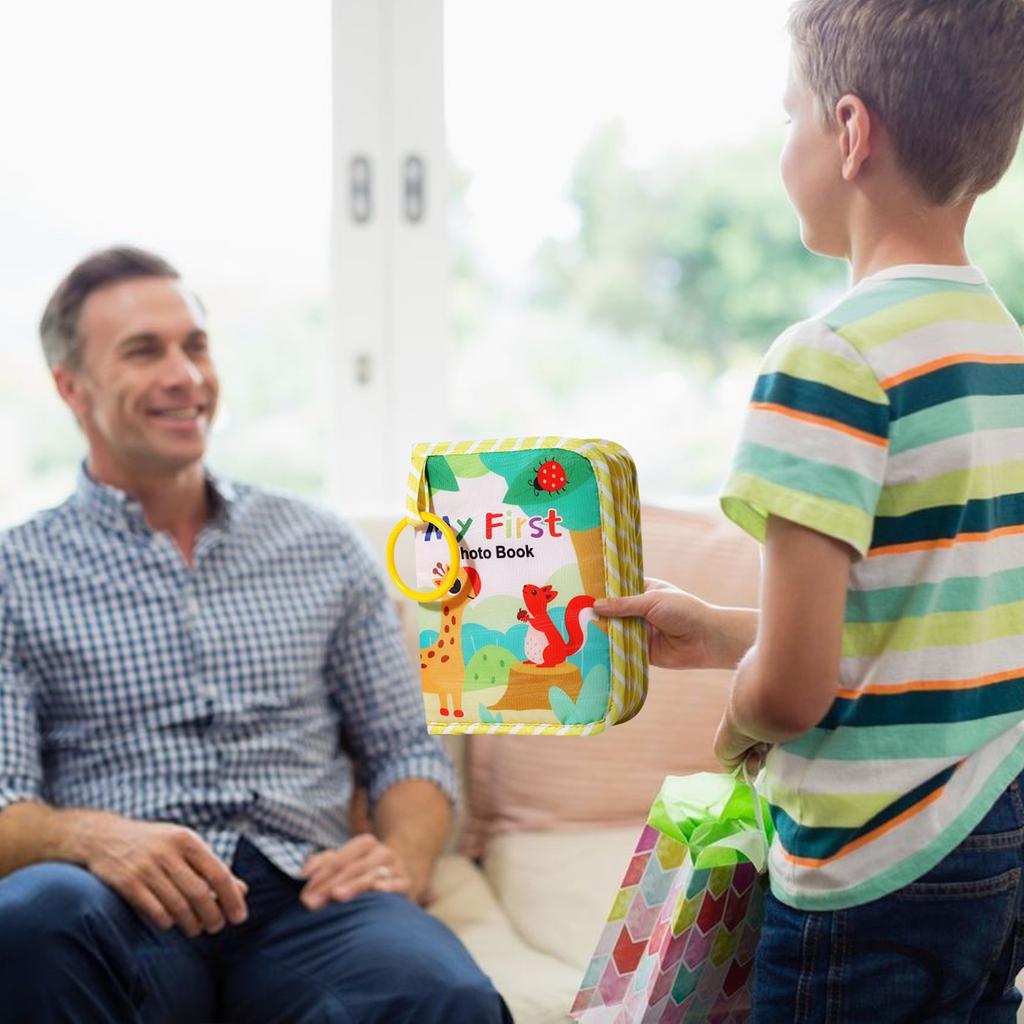 Baby Cloth Book Album Photo Book Baby Newborn Anniversary Album,