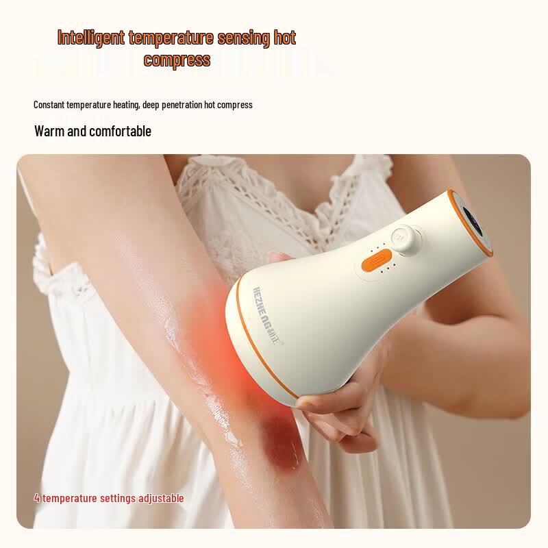 HEZHENG 3-in-1 Negative Pressure Meridian Massager