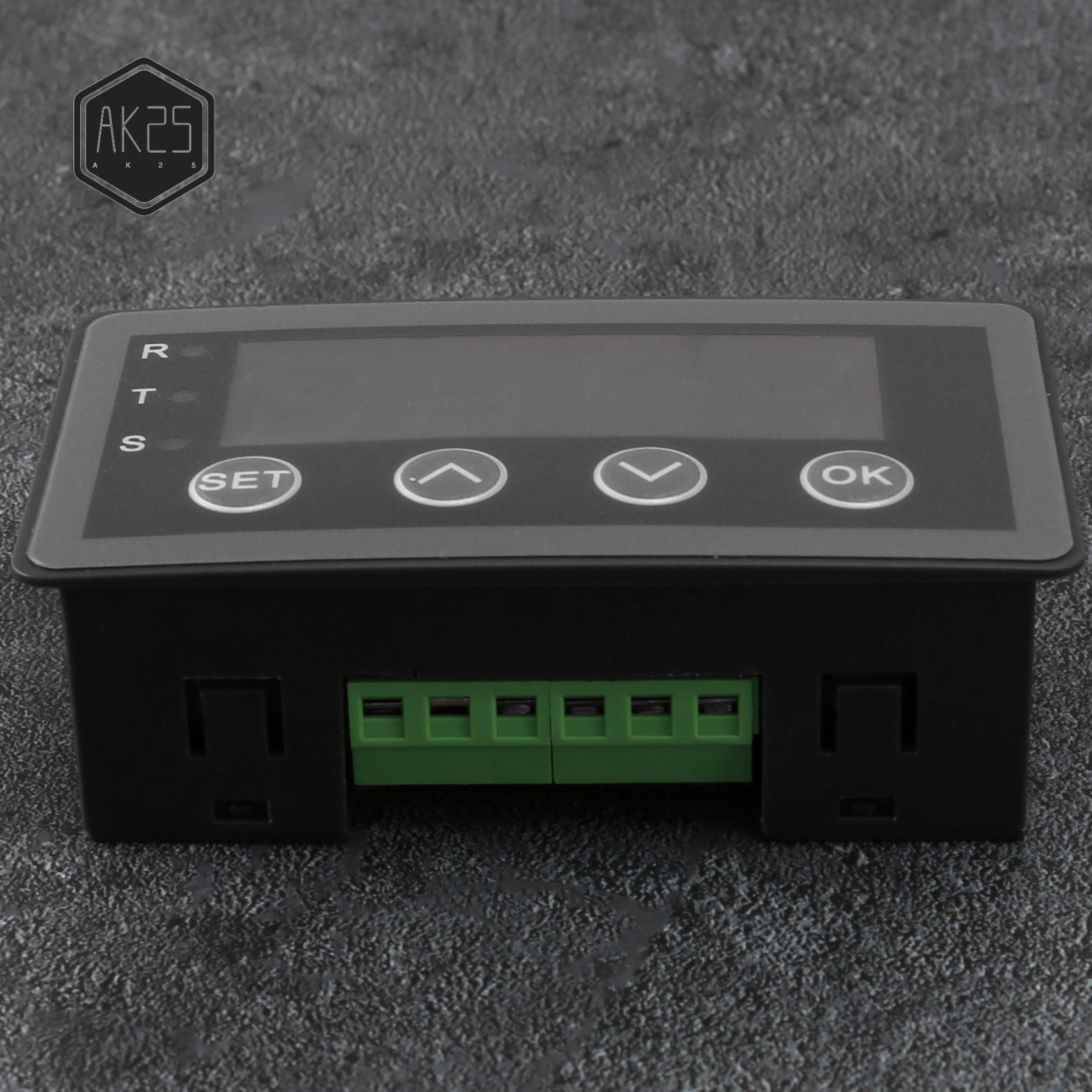 

AK25-Digital Display Meter 0-10V 0-20MA 2-10V 4-20MA Analog Input Display Table Digital Display Head With RS485 Version сірий колір