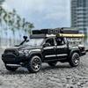 1/32 Toyota Tacoma Picku Wagon Alloy Car Model Sound and Light Pull Back Children's Toy Collectibles Birthday Gift