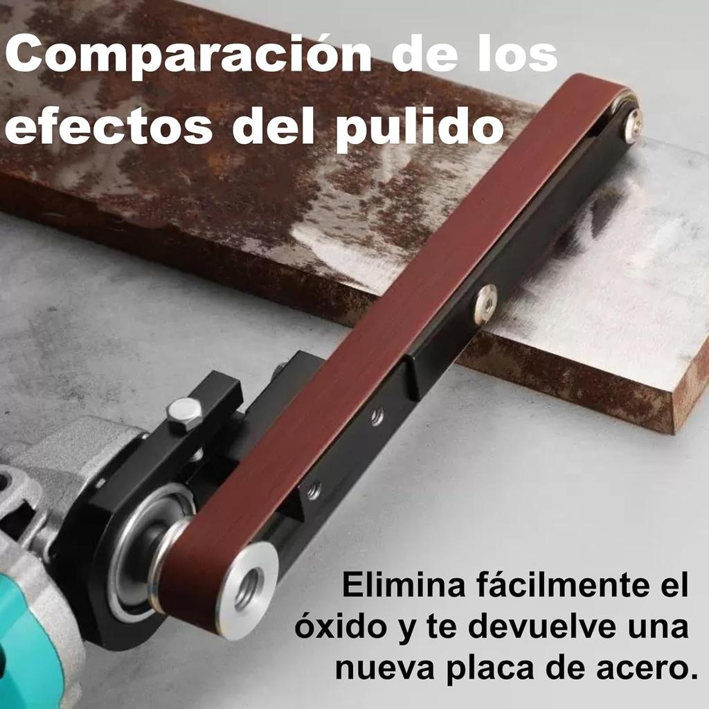 Angle Grinder Conversion Tool, Grinder Tool Modified To Belt Sander Polisher Attachment for 100 125