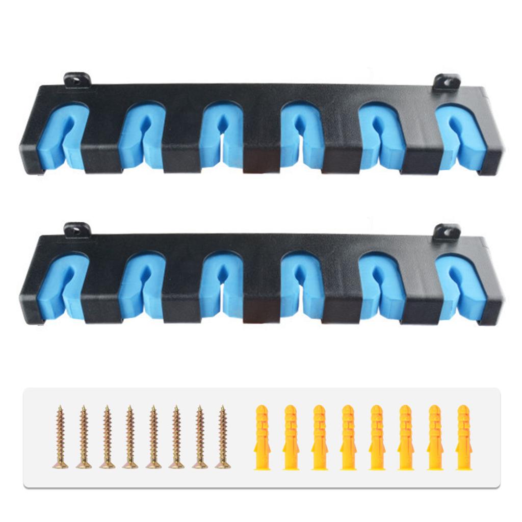 Horizontal Rod Rack,Fishing Rod Stand,Soft Wear-Resistant Rod Rests Holders,Vertical Rod Holder Secure Storage For 6 Fishing Rod