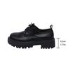 Fashion 2025 Women Spring New Black Platform Flats Shoes Women Loafers Slip on Boat Shoes Designer Casual Leather Oxfords