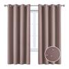 Solid Waterproof Color Sun Blocking Curtain With Nordic Style For Balcony Areas