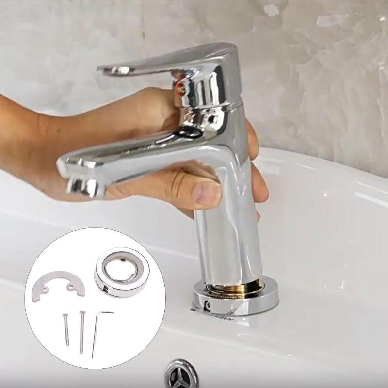Base Fissa per Rubinetto Supporto Dado Cucina Bagno Lavandino Supporto per Rubinetto Elemento di Fissaggio