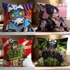 Popular AApex Legendses Cushion Cover Soft Washable Pillow Case Multi-Scene for Couch Bed Travel Office Use