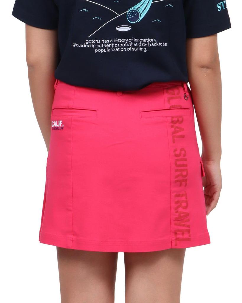 GATCHA Super Stretch Culotte Golf Size 252GG2900L Women's Skirt, Wear, Pink, M,