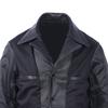 Long Jacket Men Genuine Cow Leather Wind Coat Classic Black Plus Size Jackets Casual Cloths
