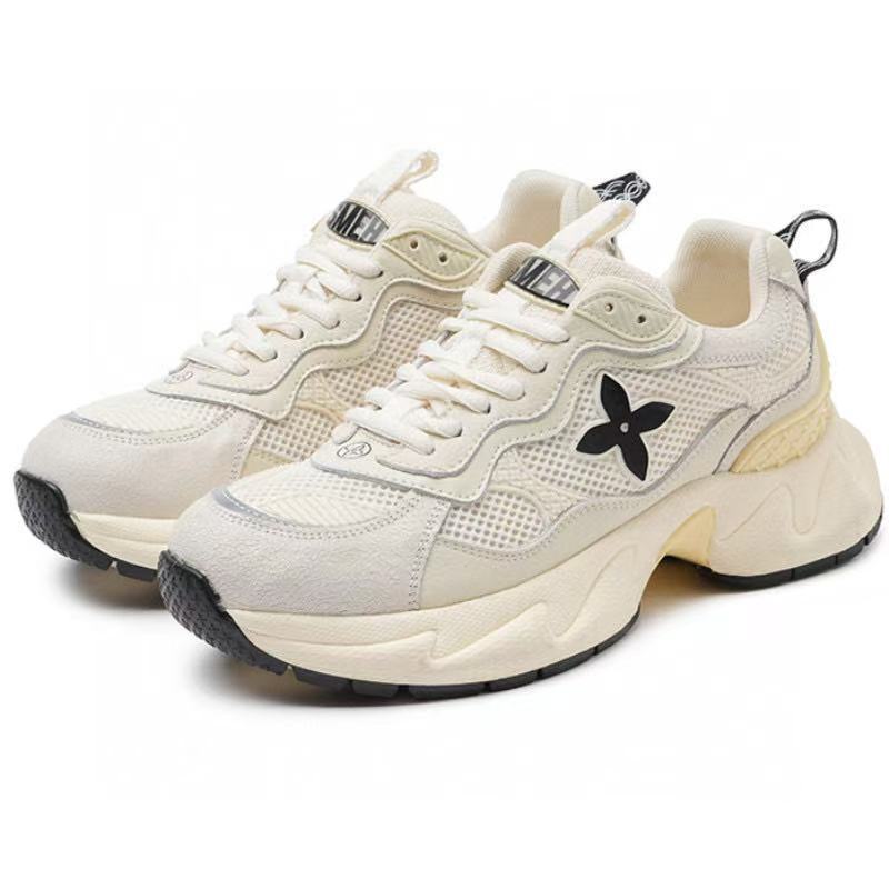 

Platform dad shoes women s spring and summer new mesh breathable trendy cool men s shoes couple sports and leisure shoes 35