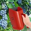 Blaubeerpflücker mit Metallkamm & Metallgriff, Plastikschaufel für Blaubeeren Preiselbeeren Huckleberries, Handliches Gartengerät zur Obsternte