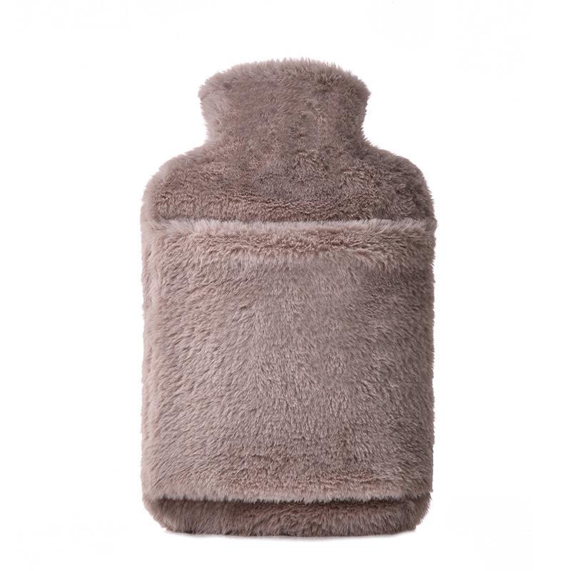 Cartoon Animal Plush Hot Water Bottle with Explosion-proof Liner - New Style for Students