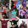 Winter Gebreide Balaclava voor Tieners Warm Houden Bescherming Nek Hoed Winddicht