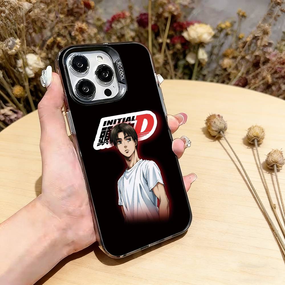 

Initial D Takumi Fujiwara Phone Case For iPhone 17,16,15,14,13,12,11 Plus,Pro Max,XS,Colorful Silver Phone case Funda Cover iPhone17ProMax
