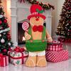 Large Gingerbread Man Doll Biscuit Cookie Man Toy Dolls Ornaments Christmas Decor Navidad 2025 New Year Gifts