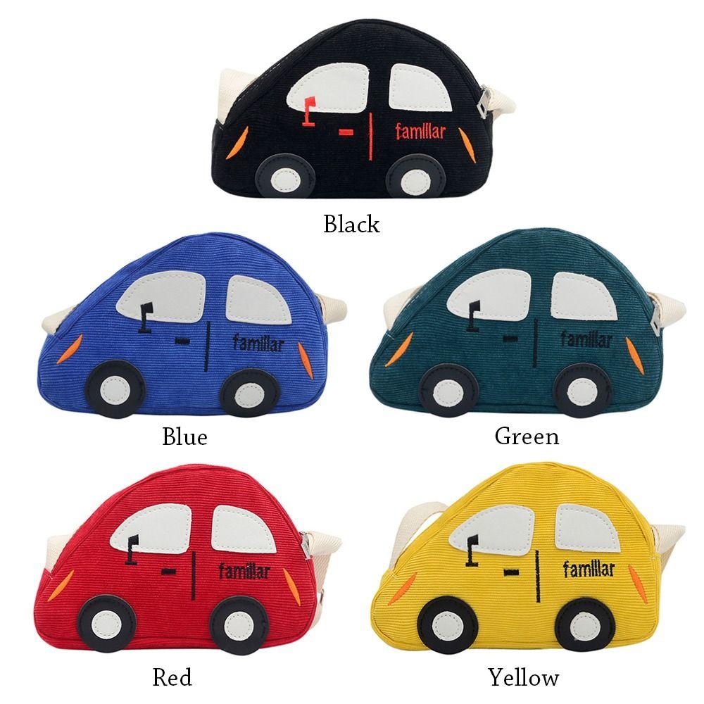 Kids 3D Diagonal Shoulder Bag Cartoon Car Bag Crossbody Bag School Bags Backpacks